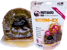 LK Baits Pet Nutrigo Dog Supplement Worm-Ex - це додатковий корм для собак, який підтримує здоров'я кишечника і допомагає підтримувати баланс мікрофлори кишечника.