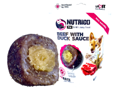 LK Baits Pet Nutrigo Dog Treat Телятина з соусом з качки