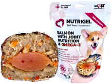 LK Baits Pet Nutrigel Dog, Лосось та догляд за суглобами + Омега-3